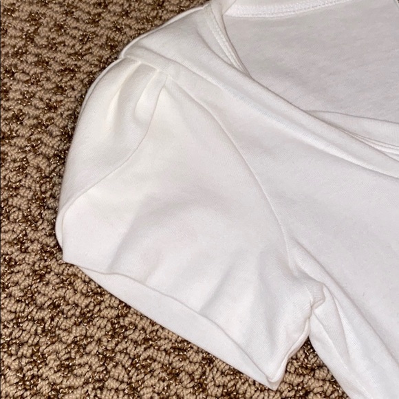 Free People Mia Thong Bodysuit White XS NWT - Picture 6 of 8